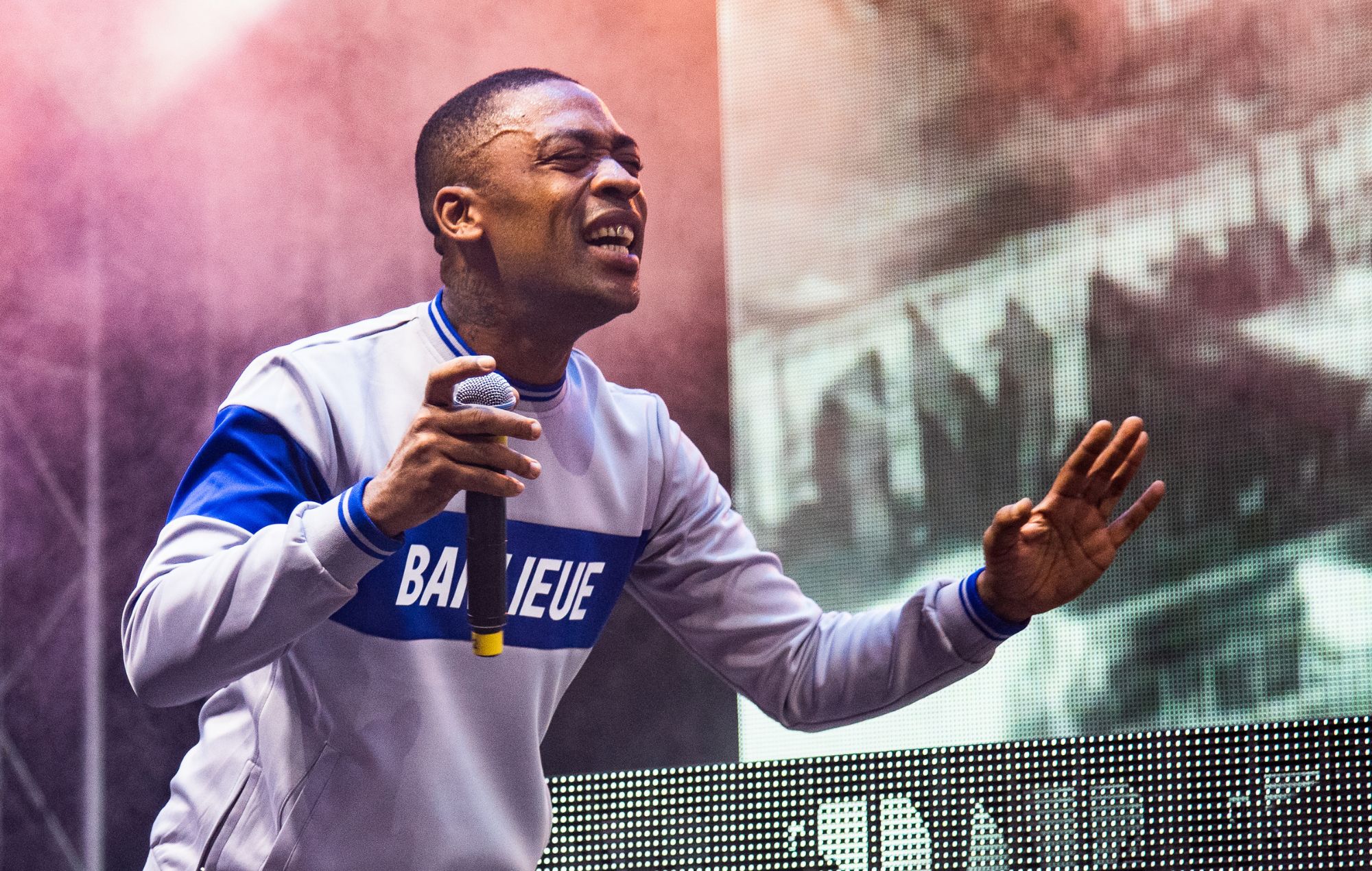 Wiley performs on stage during day 2 of South West Four Festival 2019 at Clapham Common on August 25, 2019 in London, England.