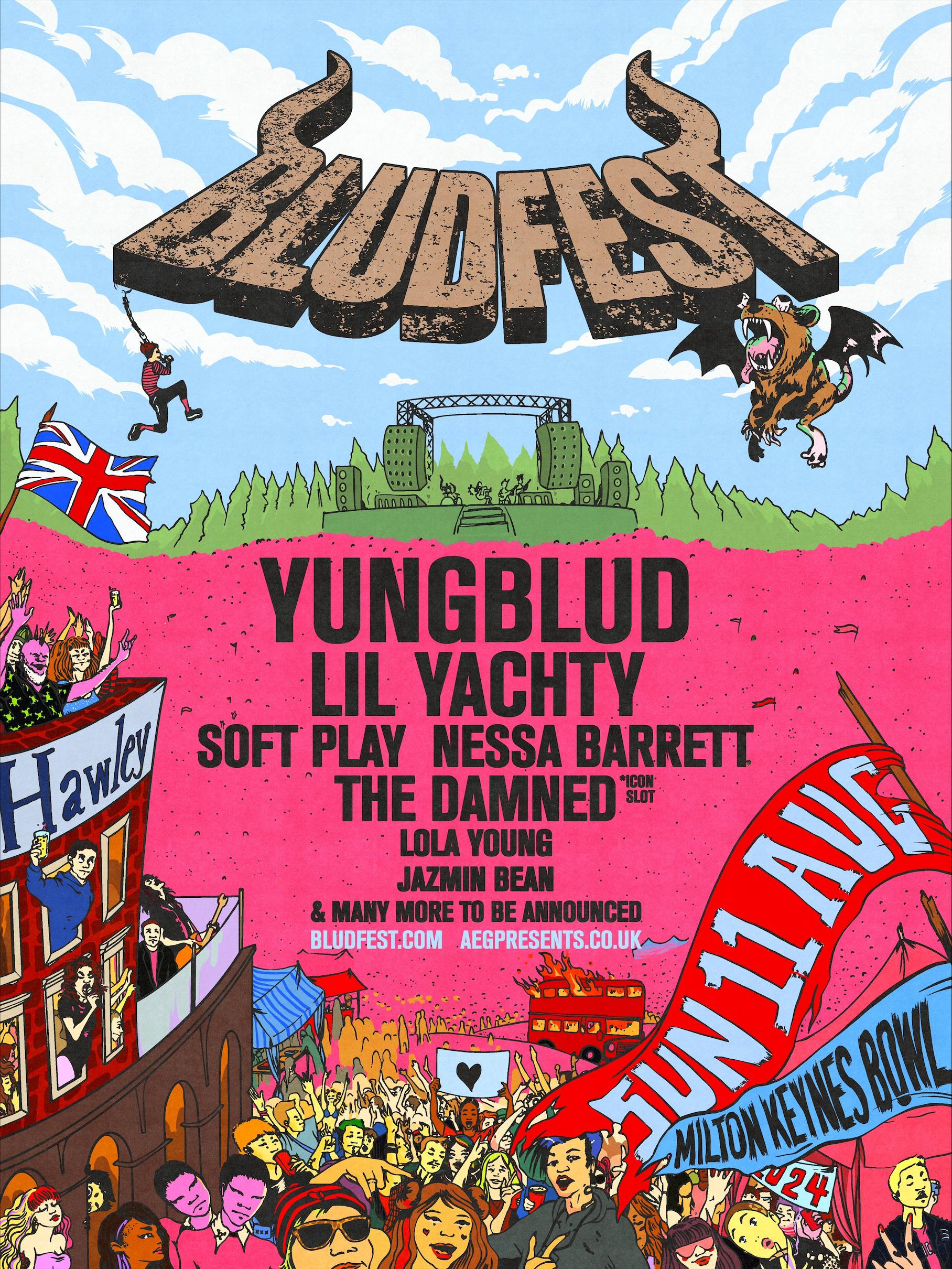 Yungblud announces new festival BludFest – check out the line-up poster. Credit: Press