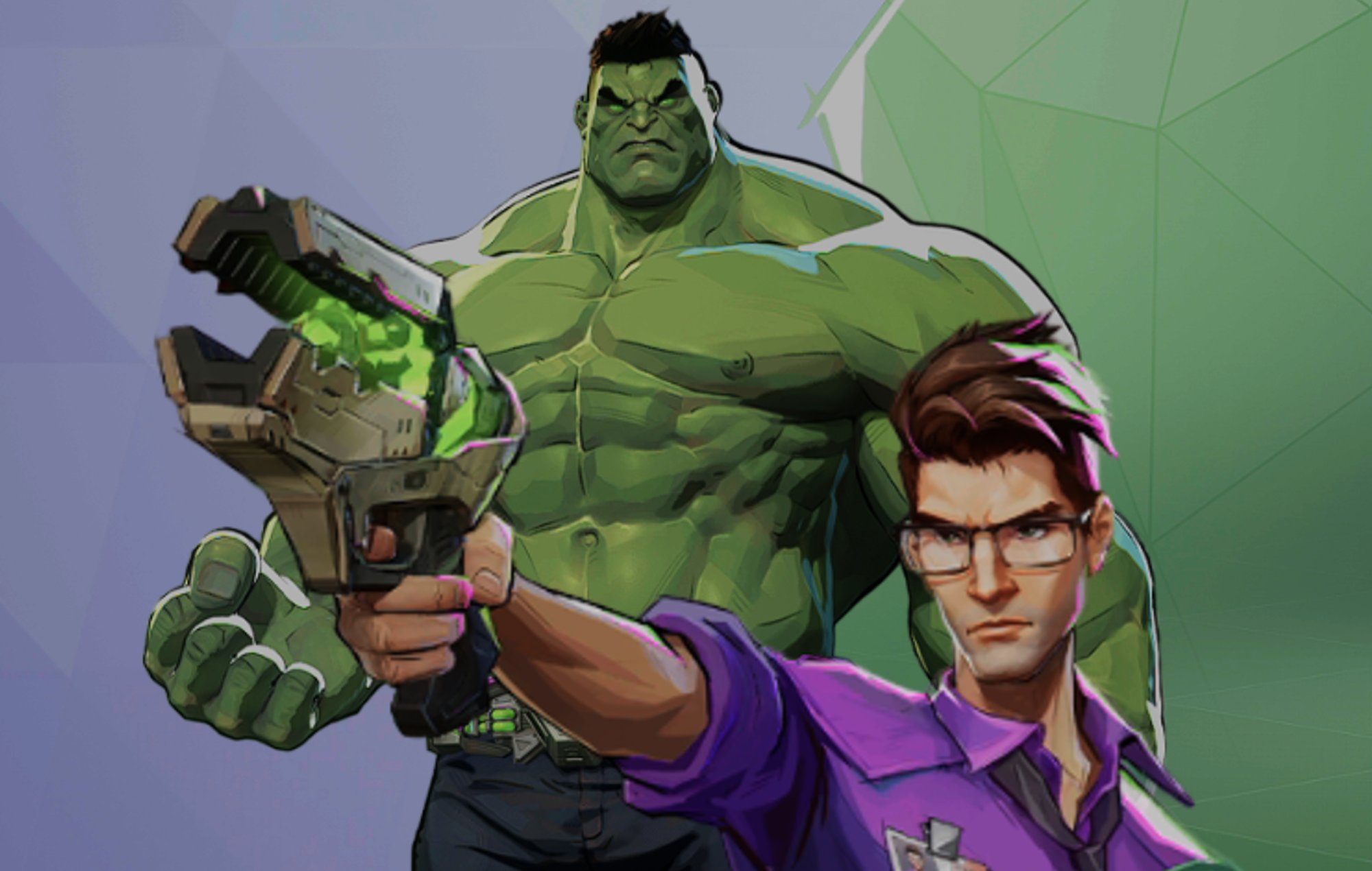 Marvel Rivals Characters: Bruce Banner and Hulk can be seen