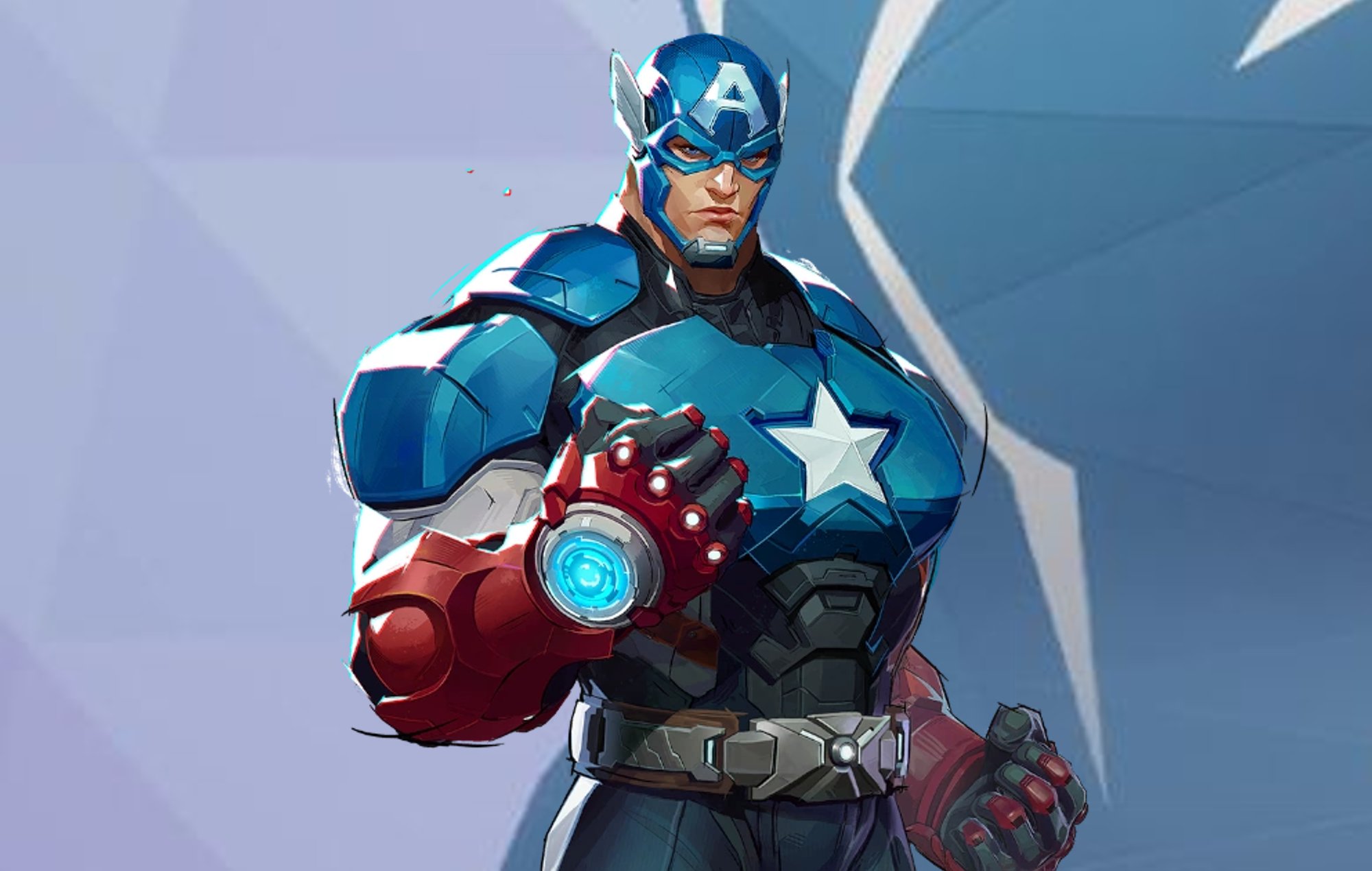 Marvel Rivals Characters: Captain America can be seen