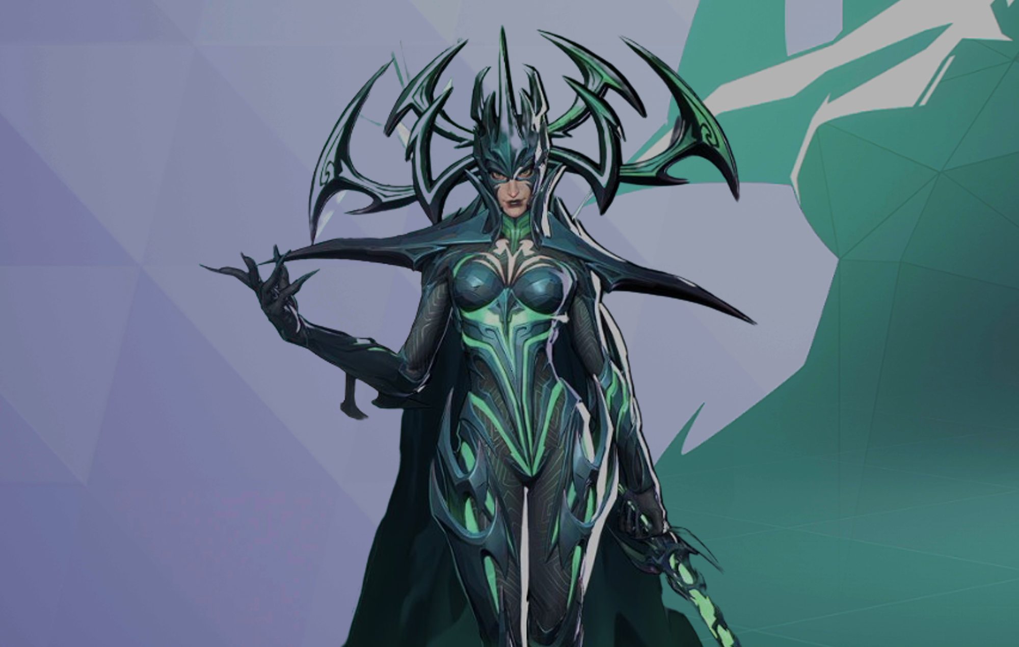 Marvel Rivals Characters: Hela can be seen