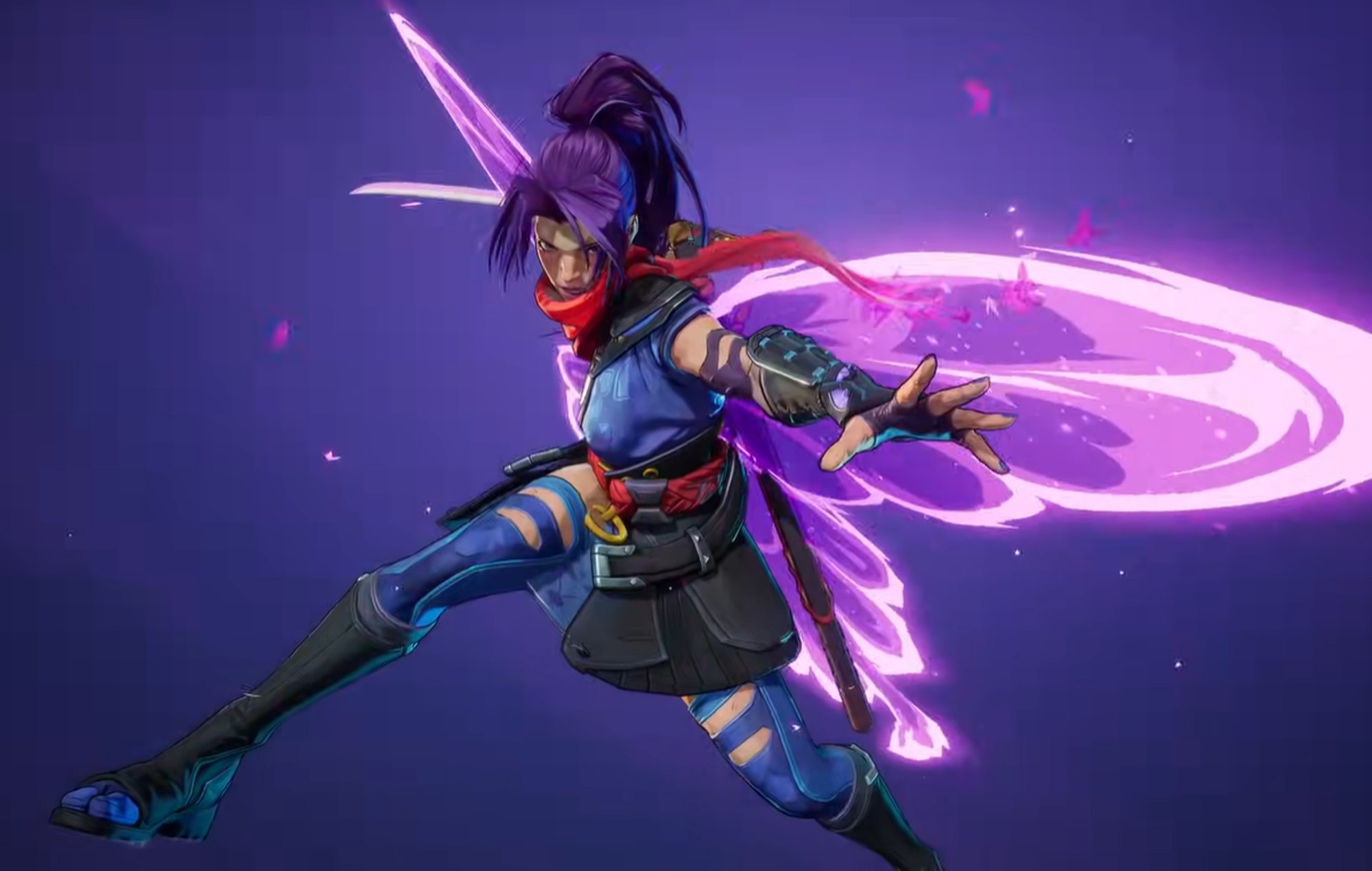 Marvel Rivals Characters: Psylocke can be seen