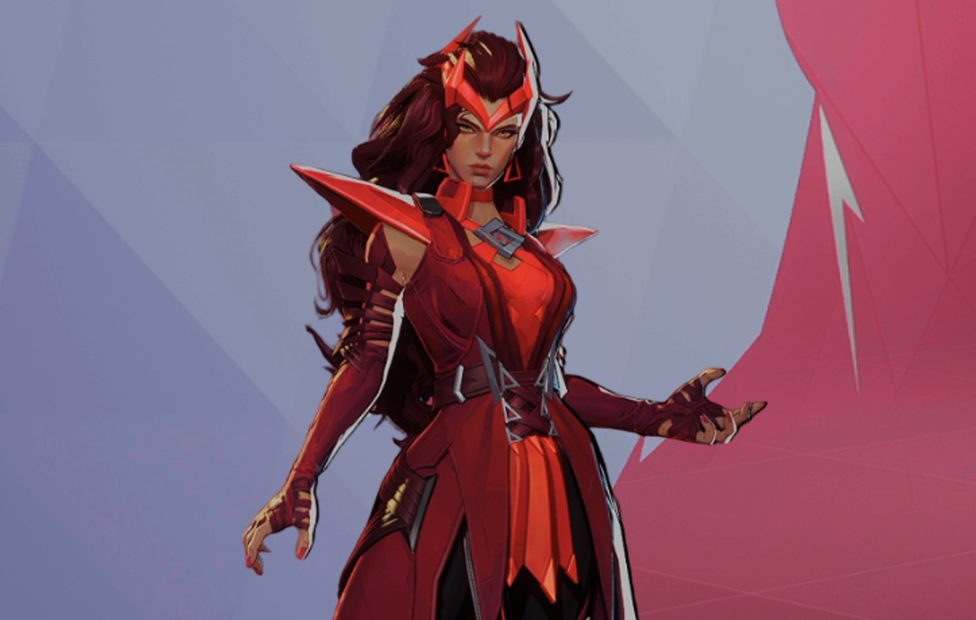 Marvel Rivals Characters: Scalet Witch can be seen