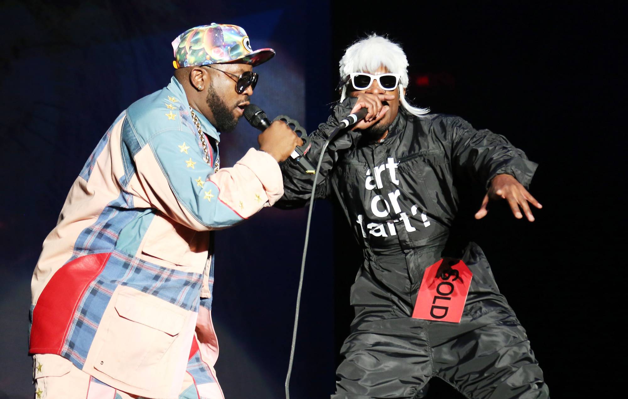 OutKast perform on day 1 of the 2014 Governors Ball Music Festival at Randall's Island on June 6, 2014 in New York City. (Photo by Taylor Hill/WireImage for Governors Ball Music Festival)