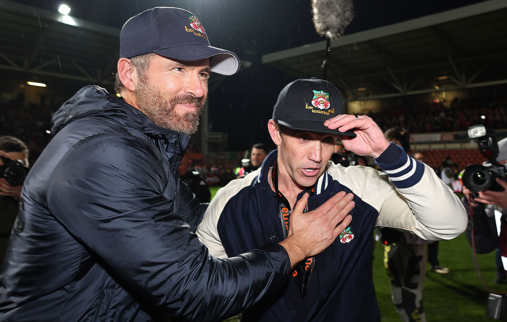 Wrexham A.F.C. owners Ryan Reynolds and Rob McElhenney
