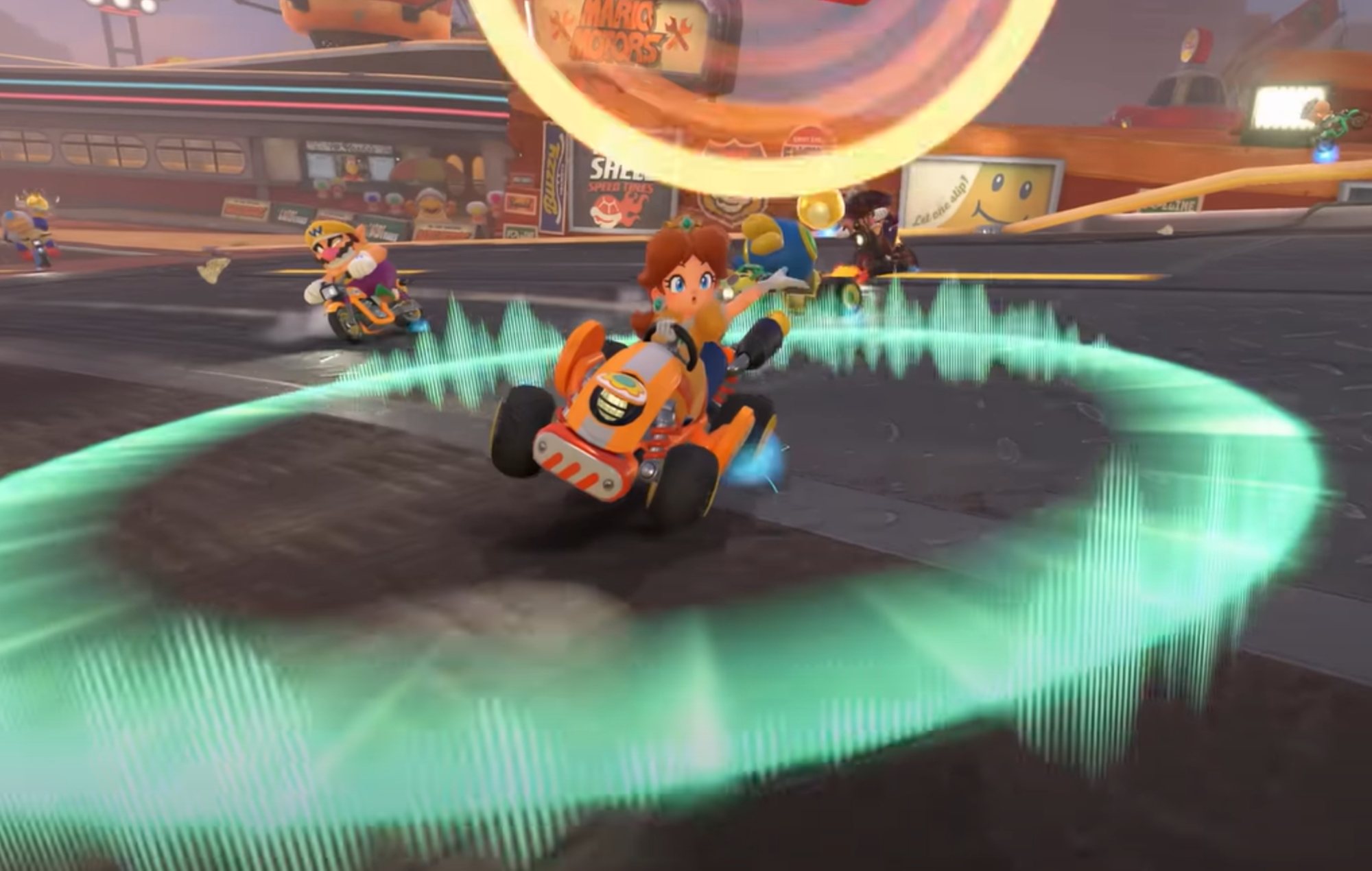 Mario Kart World Characters: Cataquack can be seen
