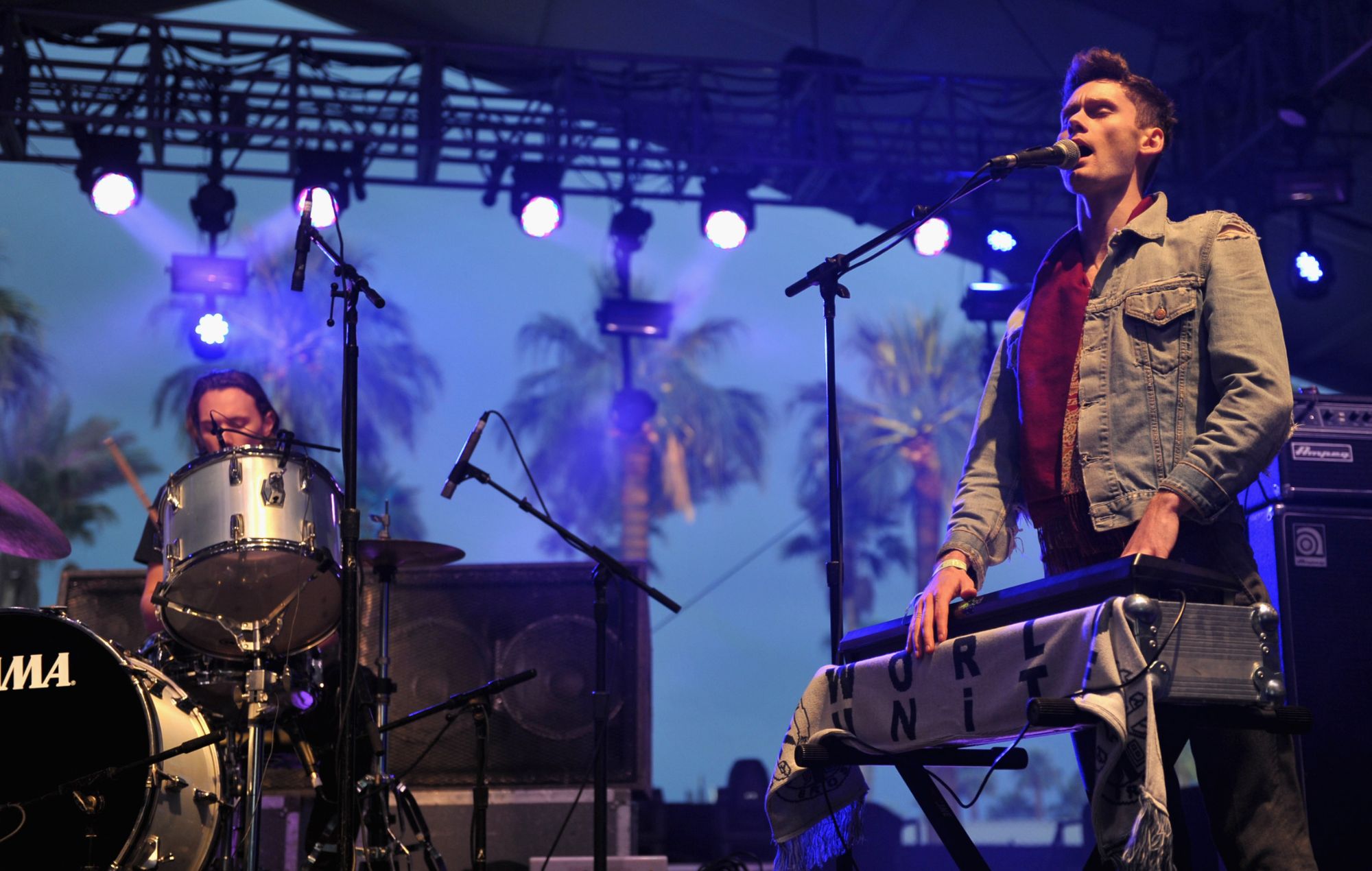 Joe Manning and Ellery Roberts of the band WU LYF