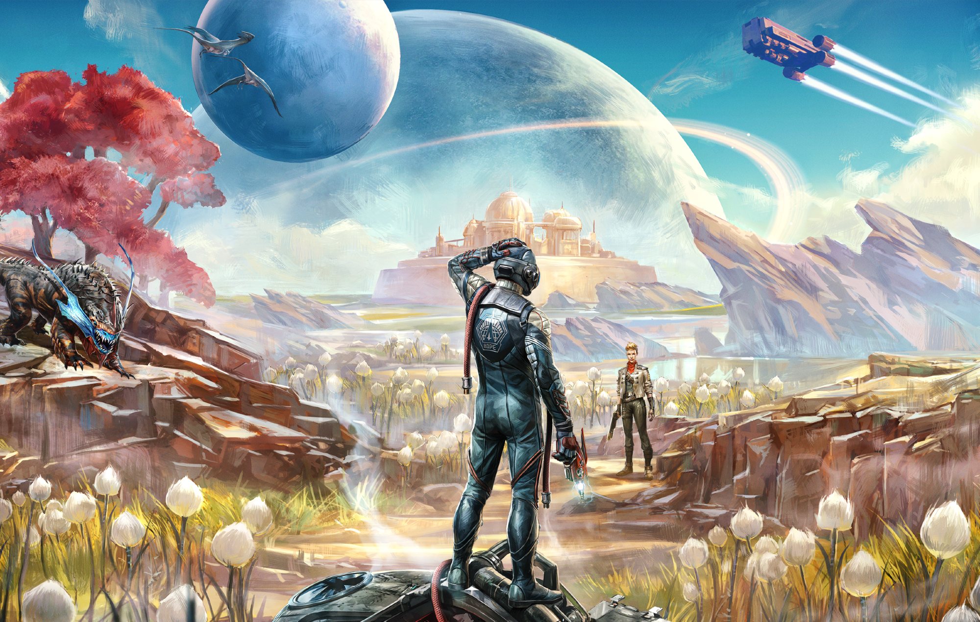 PS Plus July 2025 Games: A player can be seen overlooking a planet