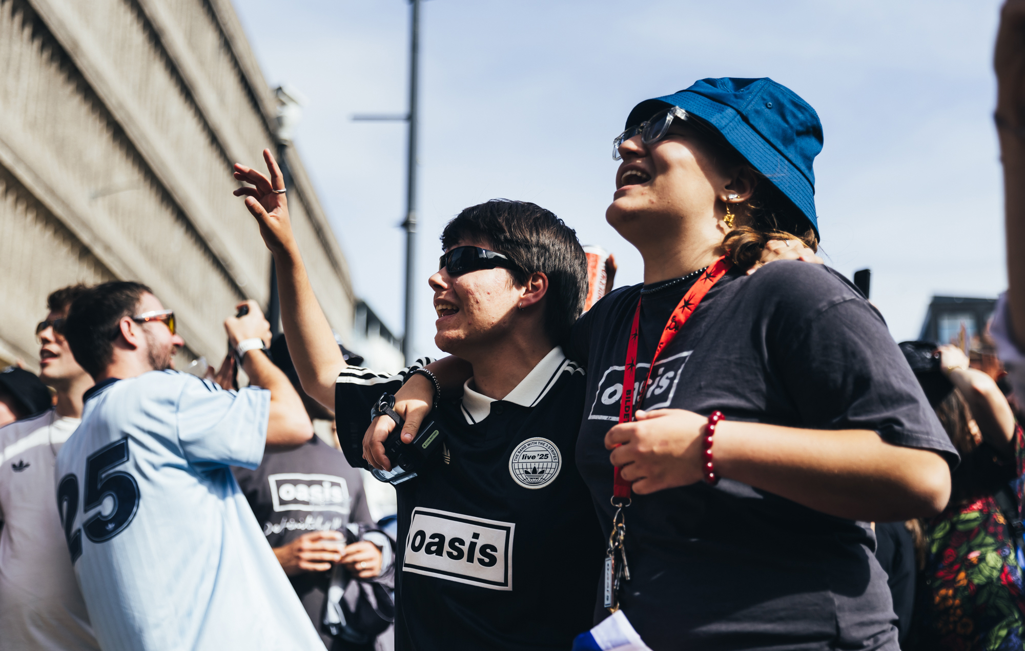 The crowd at the first stop of the Oasis Live 25 reunion tour in Cardiff, Wales on July 4, 2025. Credit: Andy Ford for NME