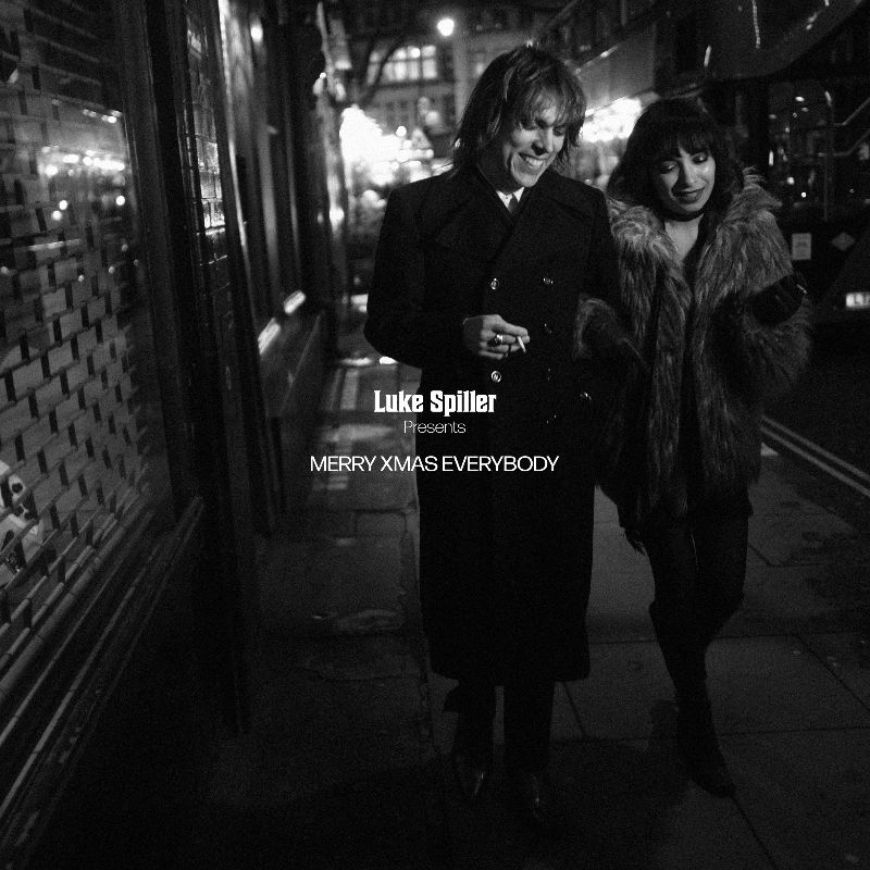 Luke Spiller's 'Merry Xmas Everybody' single art