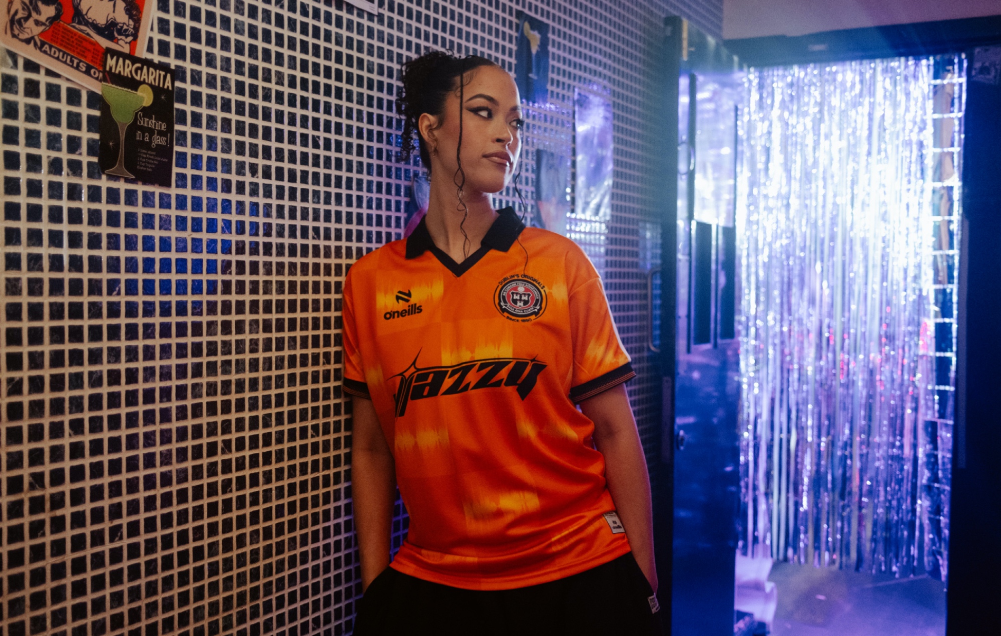 Jazzy's Bohemian FC women's strip, photo by Ellius Grace