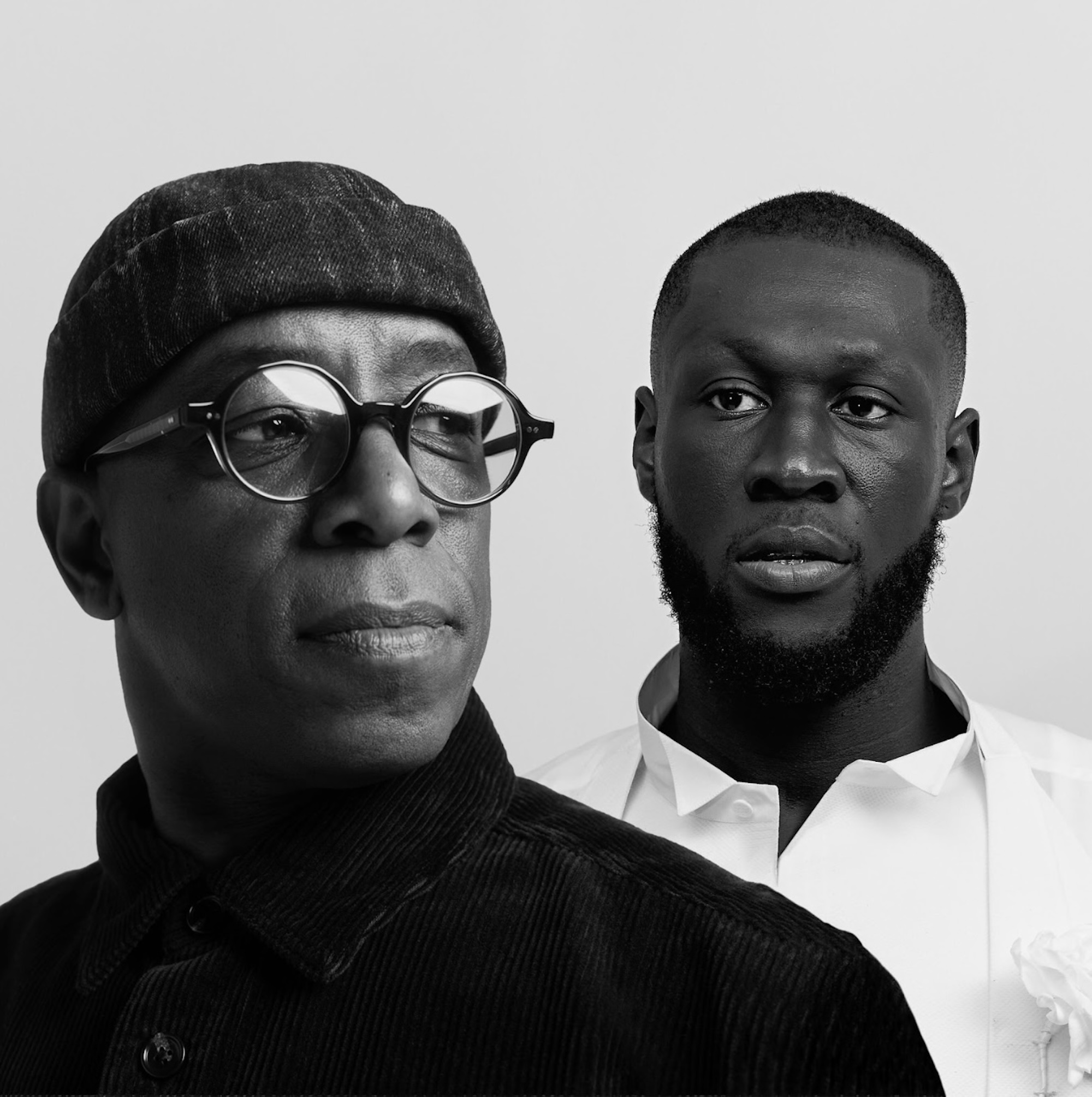 Ian Wright and Stormzy. CREDIT: #Merky Films