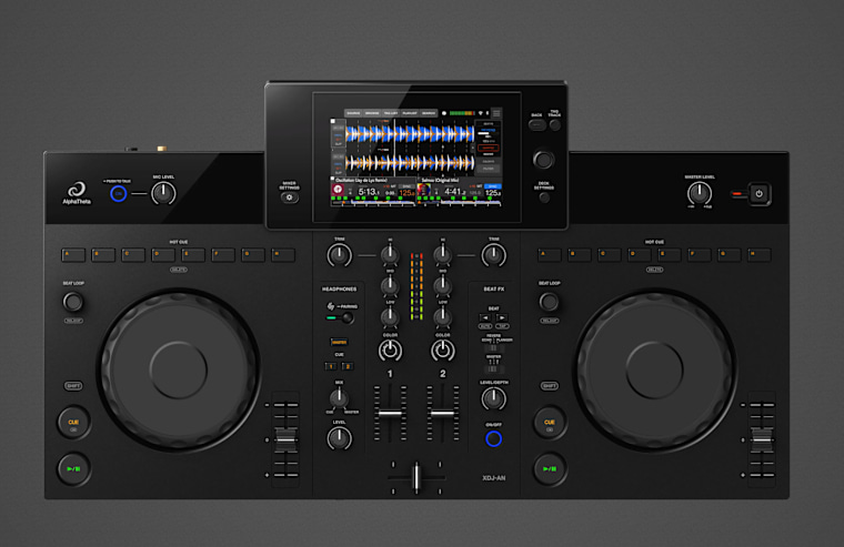 AlphaTheta’s new XDJ-AN supports music streaming now