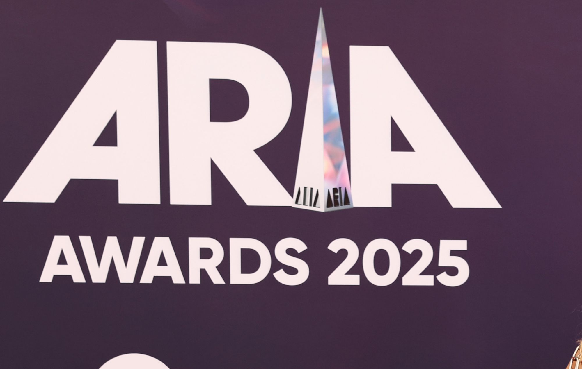 ARIA Logo at the 2025 ARIA Awards