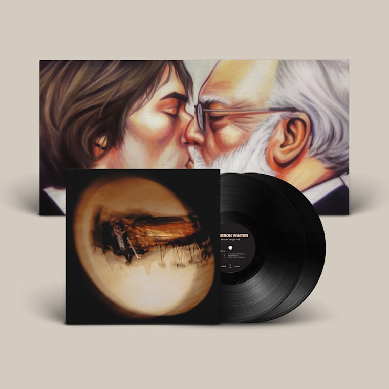 Vinyl packaging for Winter's Live at Carnegie Hall