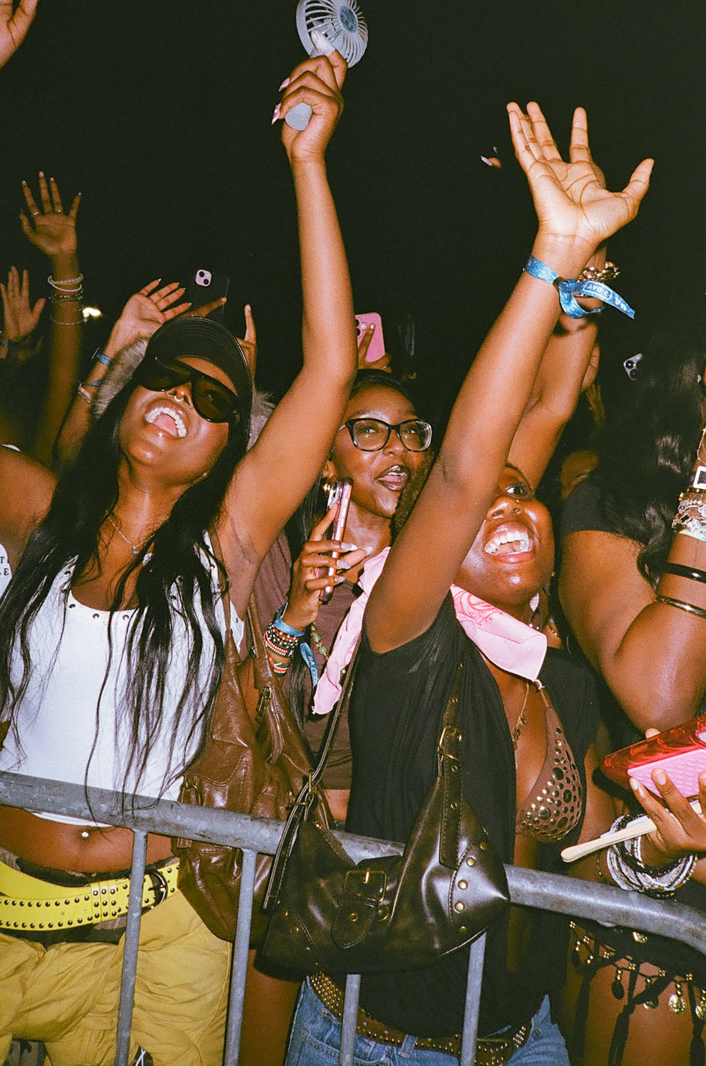 Fans during Wizkid's set