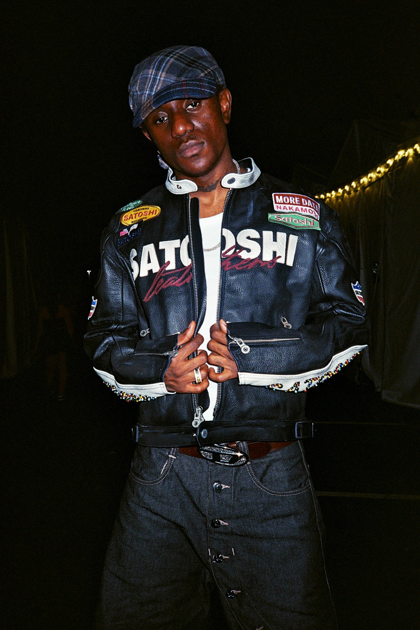 Victony performing