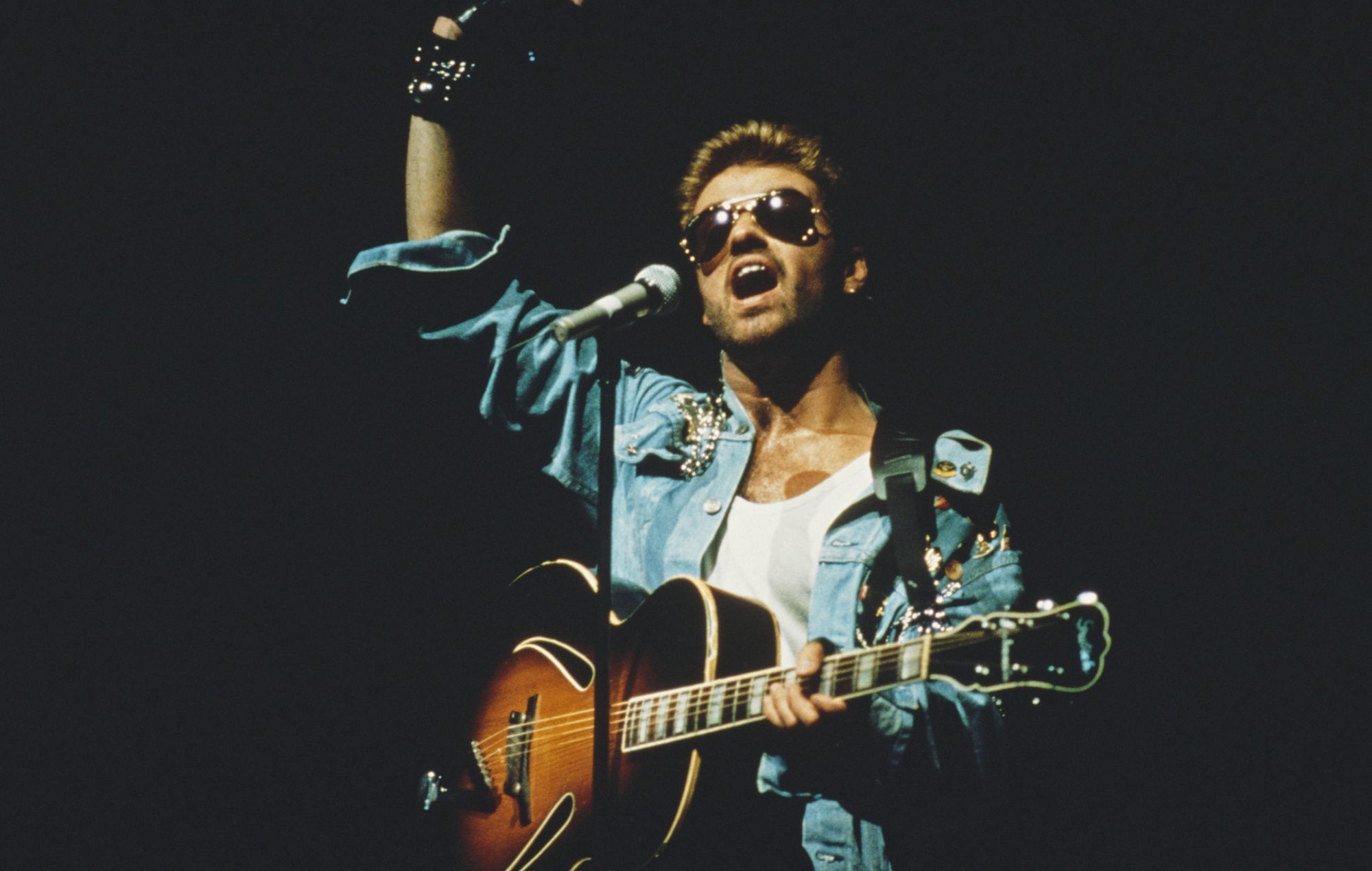 George Michael on the 1988 'Faith Tour'